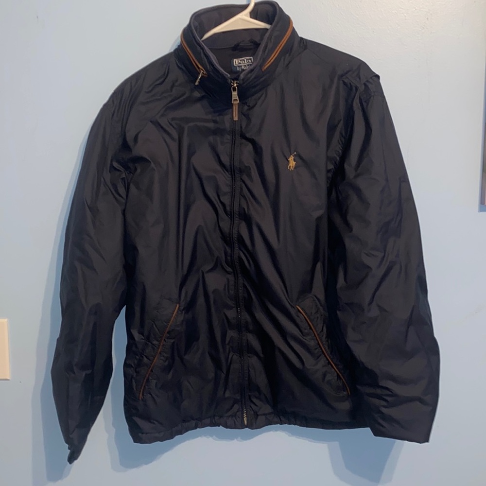 Polo Ralph Lauren mens navy blue coat